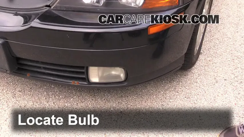 2002 Lincoln LS 3.9L V8 Éclairage Feu antibrouillard (remplacer l'ampoule)